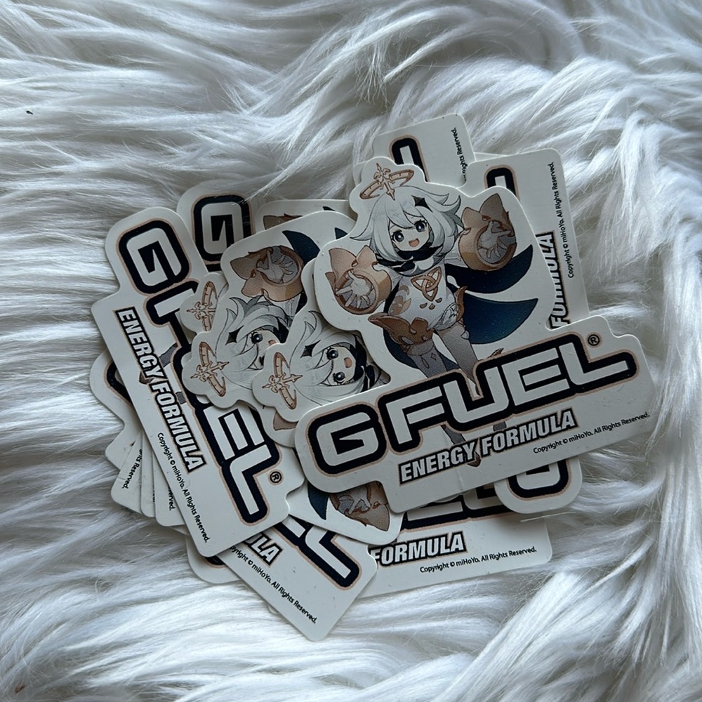 G Fuel Energy Formula Graphic Sticker - Set of 10